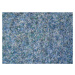 Spoltex koberce Liberec AKCE: 80x400 cm Metrážový koberec Rambo 77 modrý, zátěžový - Bez obšití 