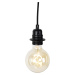 Moderní závěsná lampa černá stmívatelná - Cava Luxe 1