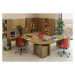 Tempo Kondela Kancelářský stůl TEMPO ASISTENT NEW 022 Barva: Třešeň