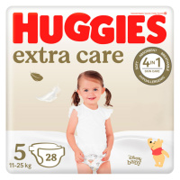 HUGGIES® Pleny jednorázové Extra Care 5 (12-17 kg) 28 ks