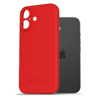 AlzaGuard Matte TPU Case pro iPhone 16 červený