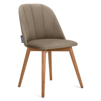 Konsimo Sp. z o.o. Sp. k. Jídelní židle BAKERI 86x48 cm béžová/světlý dub