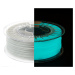 Spectrum 80537 3D filament, PET-G Glow in the Dark, 1,75mm, 1000g, BLUE