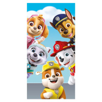 Bavlněná dětská osuška 70x140 cm Paw Patrol – Jerry Fabrics