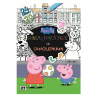 Omalovánky se samolepkami - Peppa Pig