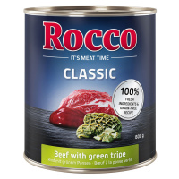 Rocco Classic Mix 24 x 800 g - hovězí s bachorem