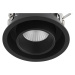 LED Stropní zápustné bodové svítidlo Ideal Lux Nova 12W 3000K BK 248189 1000lm IP20 černé
