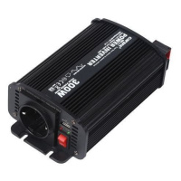 Měnič napětí Carspa CAR300U-122 12V/230V+USB 300W, modifikovaná sinus