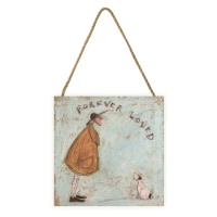 Dřevěný obraz Sam Toft - Forever Loved, 20 × 20 cm