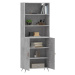 vidaXL Skříň highboard betonově šedá 69,5x34x180 cm kompozitní dřevo