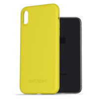 AlzaGuard Matte TPU Case pro iPhone X / Xs žlutý