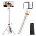 Hůl Stativ Selfie Stick na Telefon +Bluetooth dálkové ovládání pro Kolečkové brusle Tripod 150cm