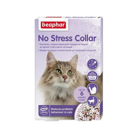 Beaphar No Stress zklidňující obojek pro kočky 35 cm