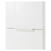Sconto Vysoká koupelnová skříň GAVERA bílá/beton