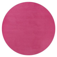 Koberec Fancy 103011 Pink kruh 133x133 cm