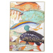 KARE Design Obraz na plátně Houf ryb II. 100×70cm