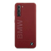 BMW BMHCS21MSLBLRE hard silikonové pouzdro Samsung Galaxy S21 PLUS 5G red Silicone Signature Log