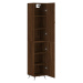 vidaXL Skříň highboard hnědý dub 34,5 x 34 x 180 cm kompozitní dřevo