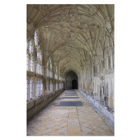 Fotografie Cloister in Gloucester Cathedral, England, poliki, 26.7 × 40 cm