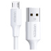 UGREEN US289 Kabel USB 2.0 A na Micro USB s niklovým pokovením 0,25 m bílý