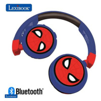 Lexibook Spider-man Sluchátka 2v1 Bluetooth® s bezpečnou hlasitostí pro děti