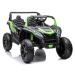 mamido  Elektrické autíčko Buggy UTV Strong 24V nafukovací kola zelené