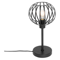 Designová stolní lampa černá - Johanna
