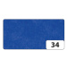 Hedvábný papír 50 × 70 cm, 20 g, 26 listů - barva tmavě modrá