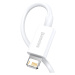 Datový kabel Baseus Superior Series Fast Charging Data Cable USB to iP 2.4A 1m, bílá