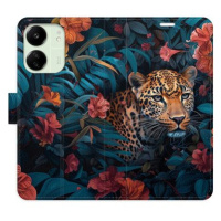 iSaprio Flip pouzdro Flower Jaguar 02 pro Xiaomi Redmi 13C