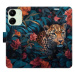 iSaprio Flip pouzdro Flower Jaguar 02 pro Xiaomi Redmi 13C