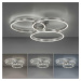 PAUL NEUHAUS LED stropní svítidlo stříbrná barva, kruhové, stmívatelné, CCT, paměťová funkce 270