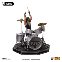 Iron Studios Soška Kiss Art Scale 1/10 Peter Criss Omezená edice 22 cm