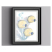 Pastelowe Love Obraz na zeď RYBA do dětského pokoje Zvolte rozměr: 50 x 70 cm