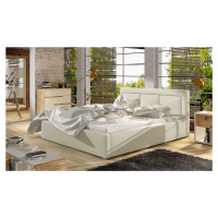 Postel Belluno - dřevěný rám postele Rozměr: 200x200 cm, látka: Soft 33