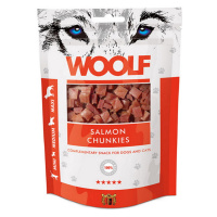 WOOLF Salmon chunkies pochoutka pro psy a kočky 100 g