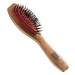 Eurostil Cushion Brush Nylon Wood Handle - kartáče na rozčesávání vlasů 01924 - Small - malá