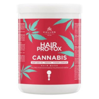 Kallos PRO-TOX Cannabis Hair Mask - maska na vlasy s konopným olejem 1000 ml