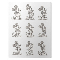 Obraz na plátně Mickey Mouse - Multi, 2 - 40×50 cm