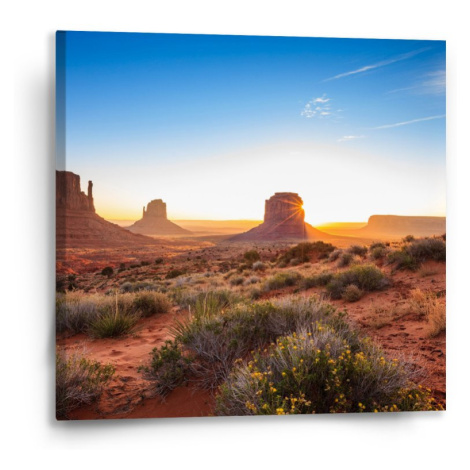 Obraz Skály v poušti 2 - 50x50 cm