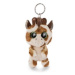 Přívěsek na klíče Nici Giraffe Halla 9 cm polyester béžová/hnědá