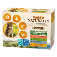 Kaps.IAMS Natur.mořs.Asuchoz.masoOmáč.multip.12x85g