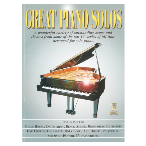 MS Great Piano Solos - The TV Book