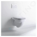 DURAVIT D-Code Závěsné WC, ploché splachování, alpská bílá 22100900002