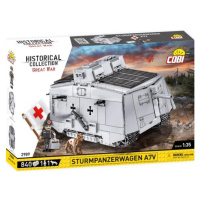 Cobi Great War Sturmpanzerwagen A7V, 1:35, 840k, 2f