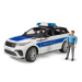 Bruder RANGE ROVER  Velar - policie, figurka