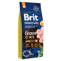 Brit Premium by Nature Dog Junior M Chicken - 3kg