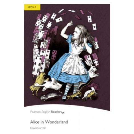Pearson English Readers 2 Alice in Wonderland Book + MP3 audio CD Pack Pearson