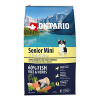 ONTARIO Senior Mini Fish & Rice 6.5 kg