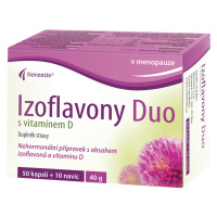 Noventis Izoflavony Duo s vitamínem D 50+10 kapslí